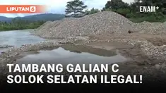 Terkuak! Tambang Galian C di Solok Selatan Ternyata Ilegal!