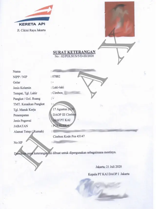 PT KAI mengingatkan kepada masyarakat untuk waspada akan penipuan yang mengatasnamakan rekrutmen KAI.
