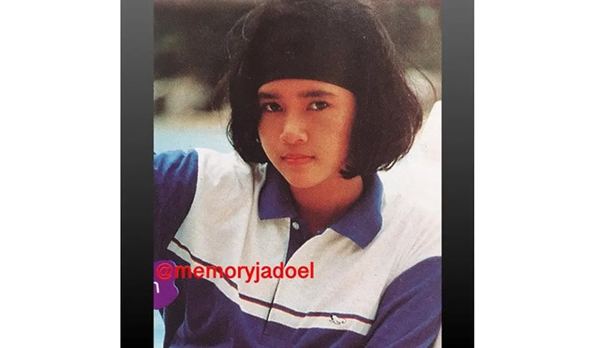 6 Foto Remaja Maia Estianty, Bukti Cantik Sedari Dulu (sumber: Instagram.com/memoryjadoel)