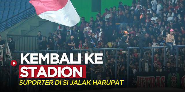 VIDEO: Merinding! Beginilah Atmosfer Suporter di Si Jalak Harupat Saat Timnas Indonesia Ditahan Imbang Bangladesh
