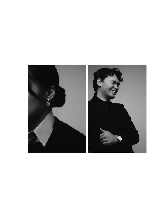 Sentuhan perhiasan juga semakin menambah megah pada foto tersebut.  [Foto: Instagram/ Gregoria Mariska]