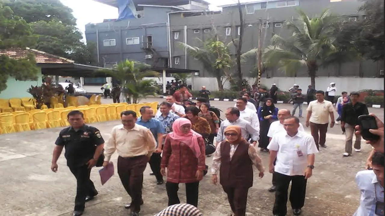 Kunjungan Mensos Khofifah Indar Parawansa ke Palembang