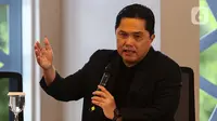 Erick Thohir menyebut, salah satu tugas pertama Jordi Cruyff adalah mencari Direktur Teknik PSSI. (Liputan6.com/Angga Yuniar)