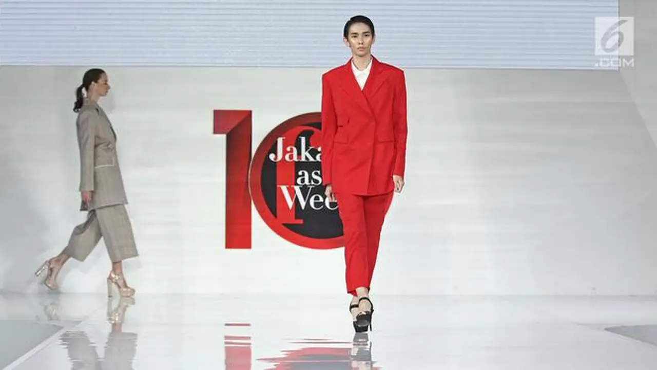 Intip Tren Mode Korea di Panggung Jakarta Fashion Week 2018