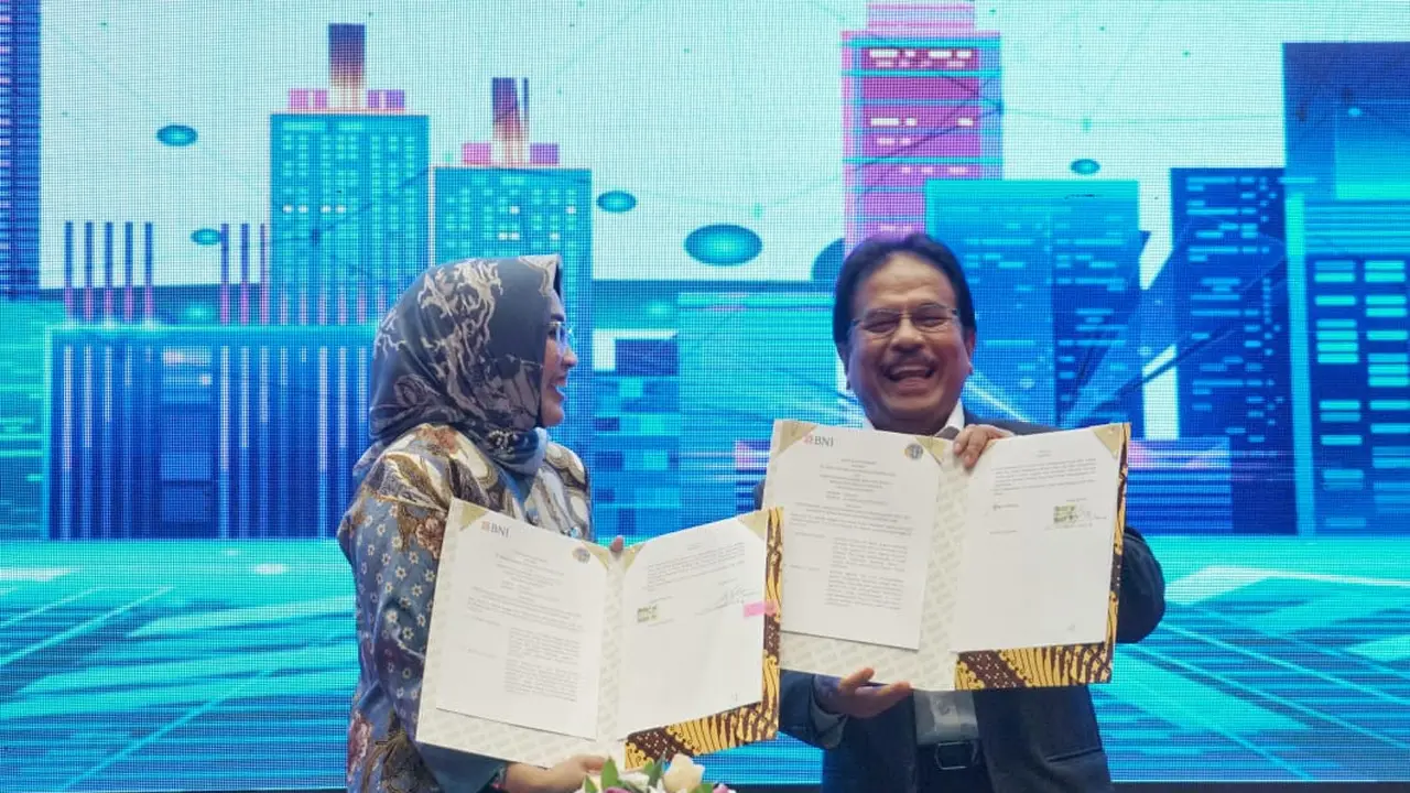Kementerian Agraria dan Tata Ruang/ Badan Pertanahan Nasional (ATR / BPN) menggandeng BNI untuk memungkinkan masyarakat dapat mengurus Hak Tanggungan. Dok BNI