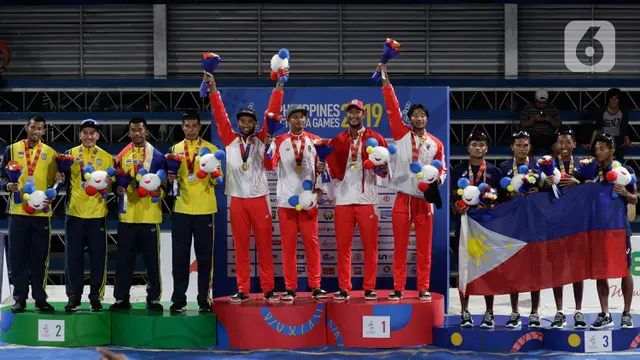 Tekuk Thailand, Voli Pantai Putra Indonesia Rebut Emas SEA Games 2019
