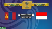 AFC U23_Mongolia Vs Indonesia (Bola.com/Adreanus Titus)
