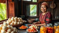 resep manisan kolang kaling ©Ilustrasi dibuat AI