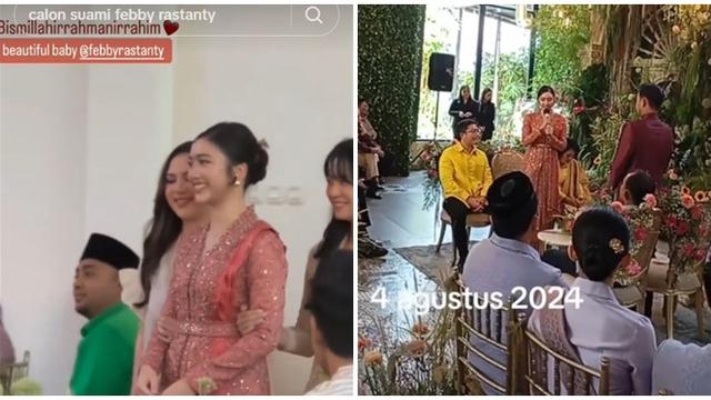 Sudah Digelar Sejak Agustus, Ini 6 Potret Sahabat Febby Rastanty di Hari Lamaran