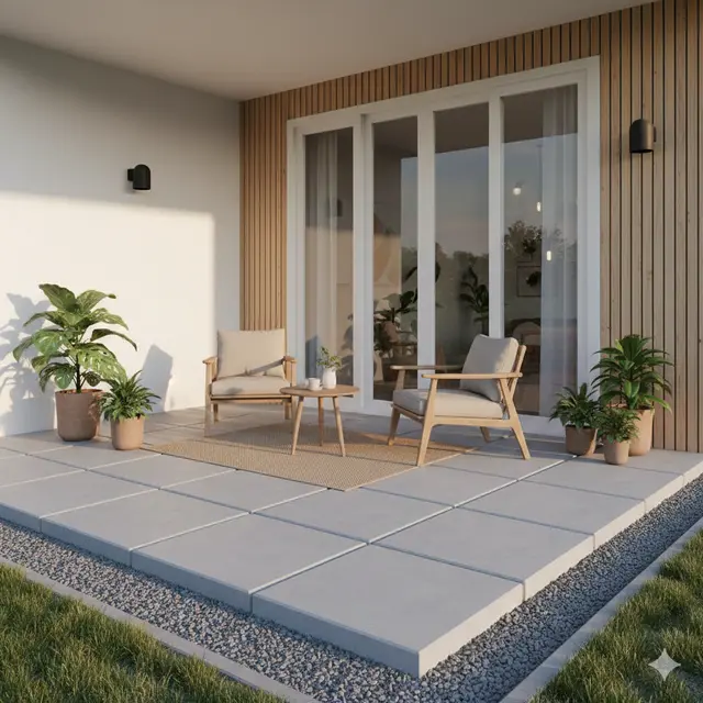 Model Teras Rumah Tanpa Cor