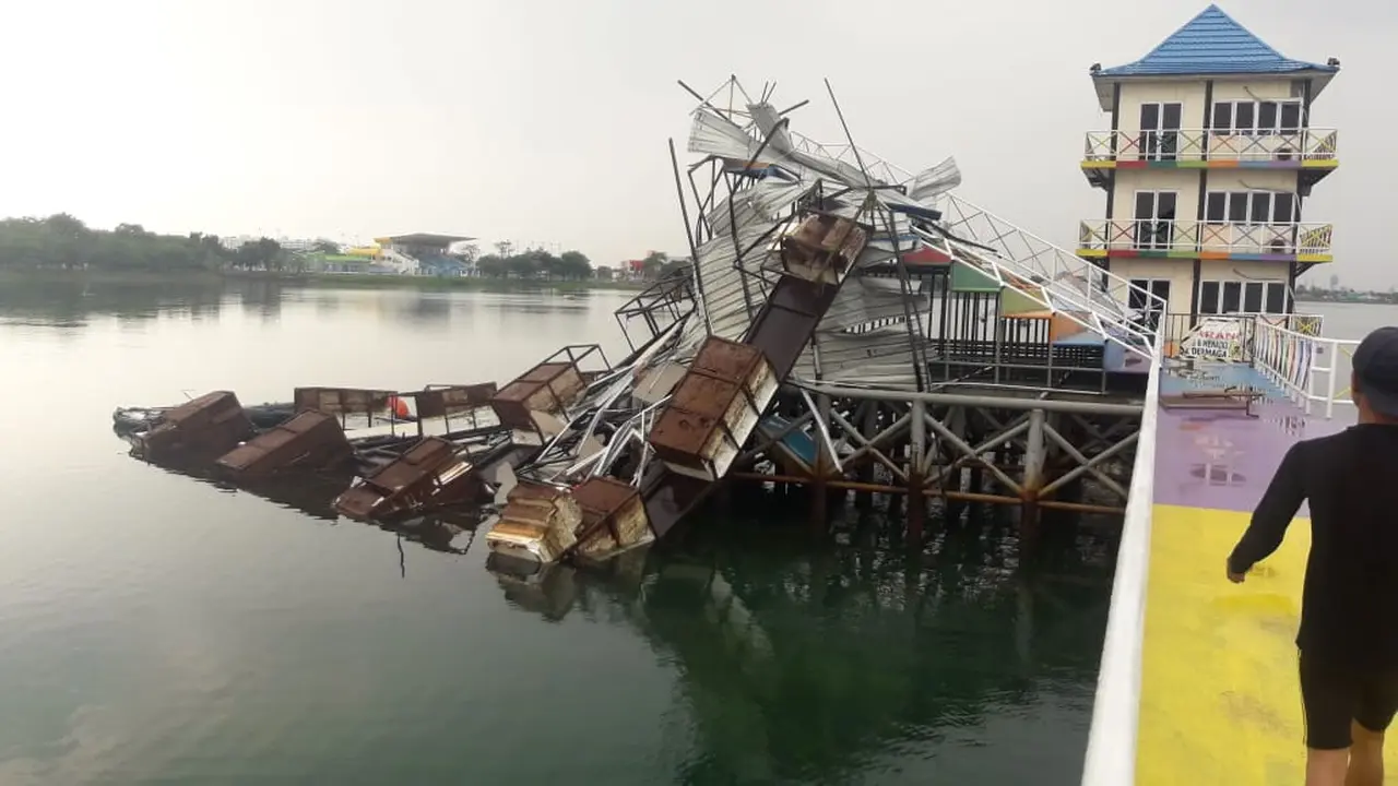 Lokasi Asian Games 2018 di Palembang Ditutup Usai Dihantam Hujan Deras