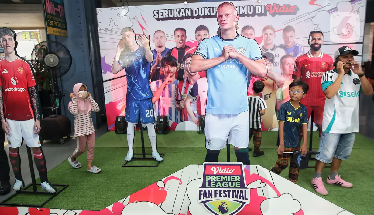 Chief Executive Officer Vidio, Sutanto Hartono mengatakan, Vidio ingin memberikan pengalaman yang lebih dari sekedar menonton pertandingan untuk seluruh fans yang selalu setia mengikuti perjalanan Premier League melalui Vidio. (Liputan6.com/Angga Yuniar)