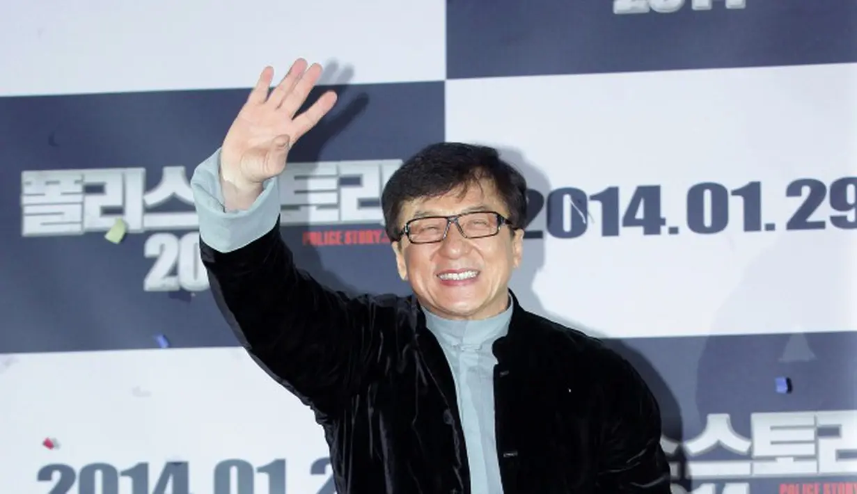 Sejak beberapa tahun lalu, Jackie berkampanye melawan narkoba, dan semenjak kejadian ini Jackie merasa sangat tertampar. (Bintang/EPA)