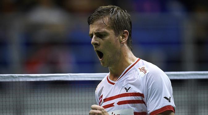 Setelah Banjir Kiriman Indomie, Pebulu Tangkis Denmark, Hans Vittinghus  Kini Belajar Bahasa Indonesia - Bola Liputan6.Com