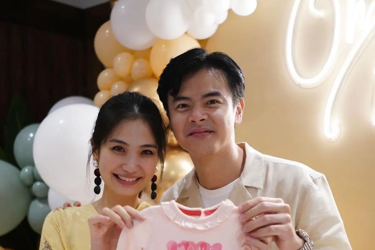 Momen Baby Shower Fiona Anthony Istri Dion Wiyoko. (Sumber: Instagram/fionaanthony)
