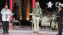 Debat berlangsung di Istora Gelora Bung Karno Jakarta. (Liputan6.com/Faizal Fanani)
