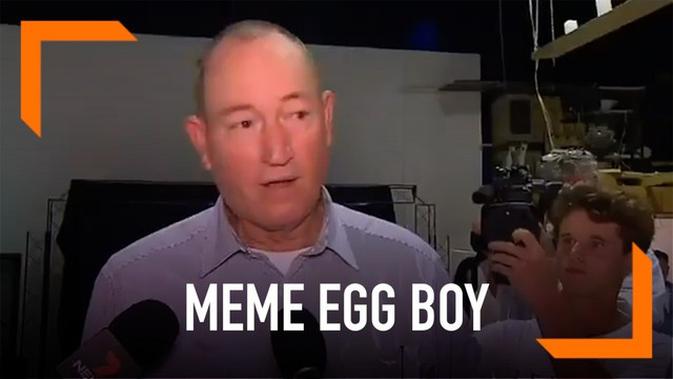 VIDEO Aksi Egg Boy Didukung Warganet Bikin Meme Kocak 