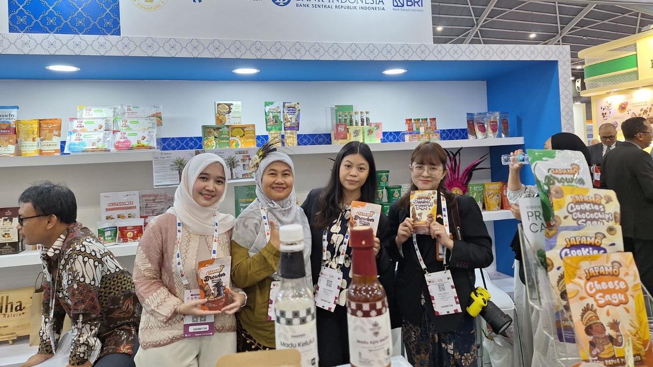 Dukungan BRI Bawa UMKM Sagu Papua “Japamo” Tembus Ajang FHA 2026 di Singapura