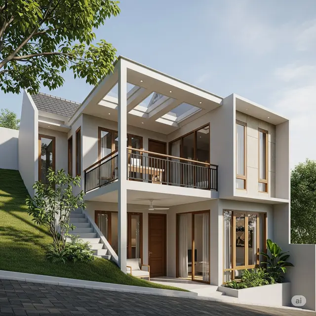 Model Rumah Sederhana Keren. Foto: Gemini