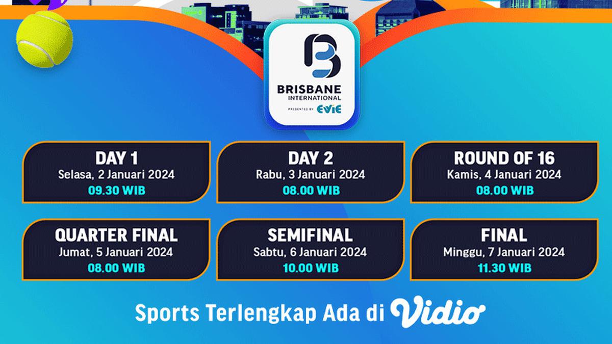 Brisbane International 2024 livestream Watch Brisbane