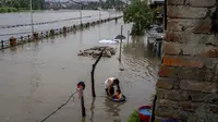 WFD mengatakan Nepal akan mengalami curah hujan selama beberapa hari lagi karena kisaran tekanan rendah monsun saat ini sedang aktif di atas lokasi rata-rata (dekat Nepal). (AP Photo/Niranjan Shrestha)