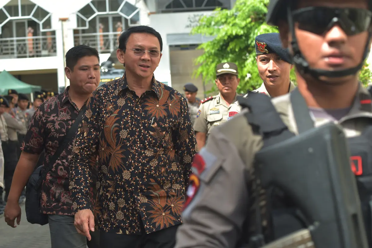 20161220-Usai Sidang, Ahok Tinggalkan PN Jakarta Utara-Jakarta