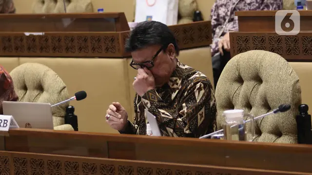 MenPAN-RB Tjahjo Kumolo Raker dengan Komisi II DPR