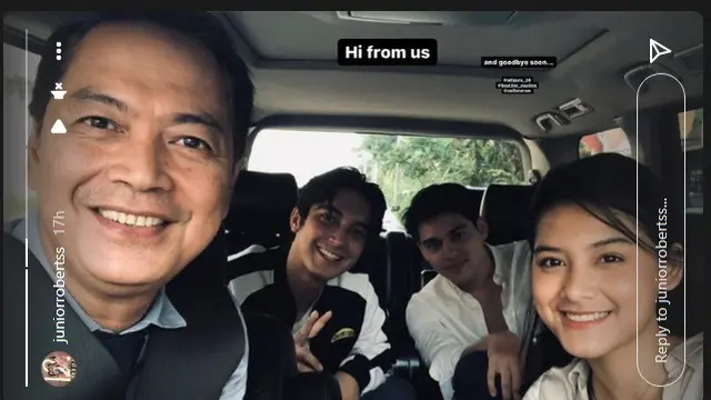 Suasana syuting episode terakhir Roda-Roda Gila SCTV (Foto: Instagram @juniorrobertss)