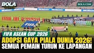 Tiru Konsep Piala Dunia 2026, Seluruh Pemain Nyanyikan Lagu Kebangsaan di Lapangan