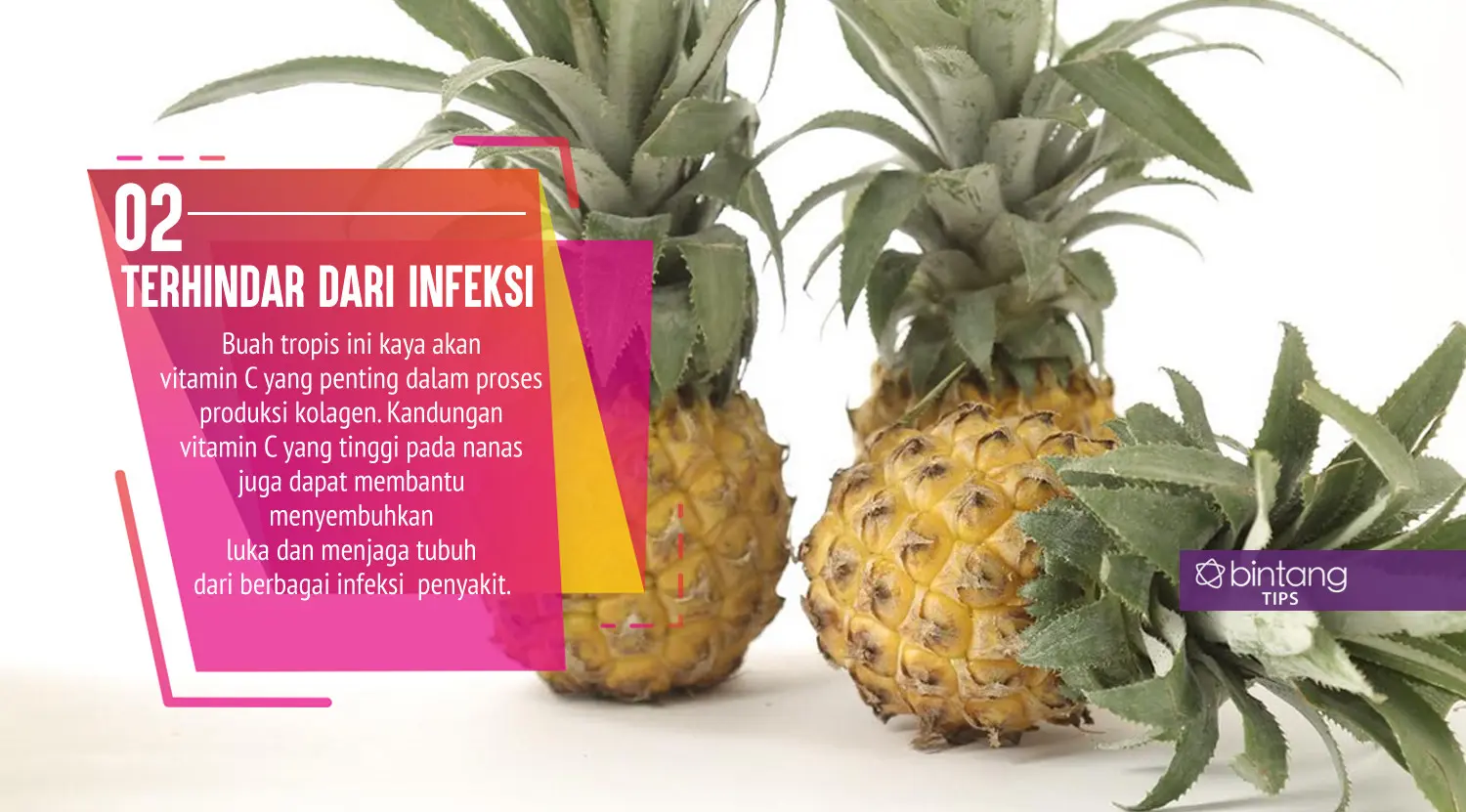 Manfaat Nanas. (Foto: Daniel Kampua, Digital Imaging: Nurman Abdul Hakim/Bintang.com)