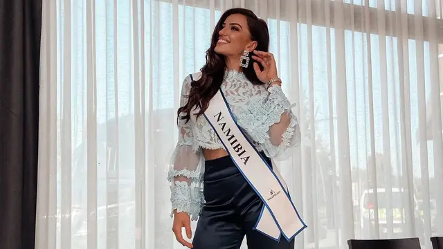 Chanique Rabe, Wakil Namibia Sabet Mahkota Miss Supranational 2021