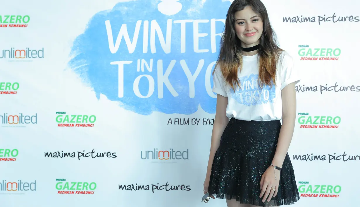 Kimberly Rider didapuk menjadi salah satu pemeran dalam film Winter in Tokyo. Ketika dihubungi Fajar Bustomi selaku sutradara, Kimberly langsung mengiyakan. (Andy Masela/Bintang.com)