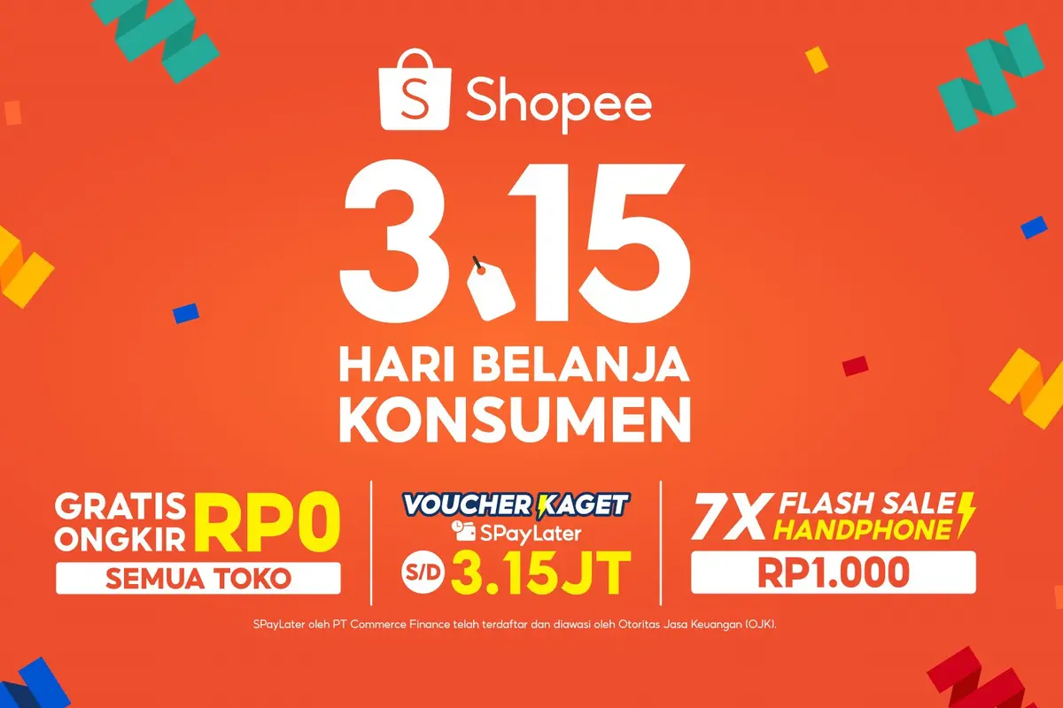 Shopee Games: Ketiban Rezeki Bakal Banjir Hadiah Fantastis di Puncak Kampanye 3.15 Hari Belanja Konsumen