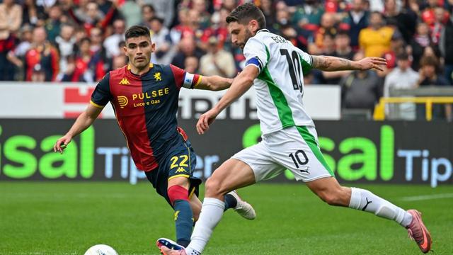 Genoa vs Sassuolo, Serie A Liga Italia