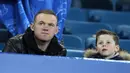Bahkan belum lama ini Rooney terlihat menonton laga Everton melawan Crystal Palace. Mungkinkah ini pertanda kerinduannya berseragam biru? (AFP Photo/Lindsey Parnaby)