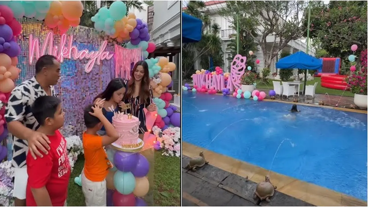 7 Potret Ultah ke-12 Mikhayla Anak Nia Ramadhani, Rayakan di Rumah Bareng Keluarga