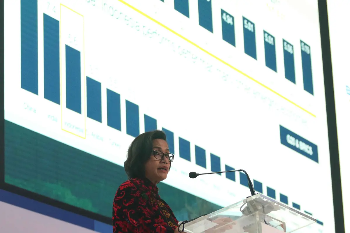 Menkeu Jelaskan Ekonomi Indonesia di Ajang Mandiri Investment Forum 2018