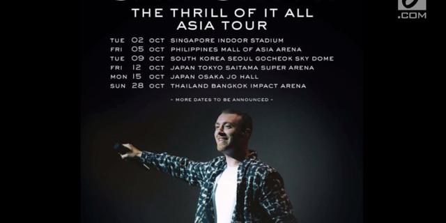 VIDEO: Sam Smith Gelar Tur Asia, Mampir ke Indonesia?
