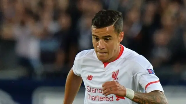 Philippe Coutinho (c) AFP