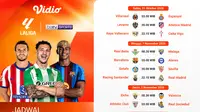 Jadwal La Liga 2026/27: Tantangan 3 Tim Papan Atas di Pekan ke-11 di Vidio