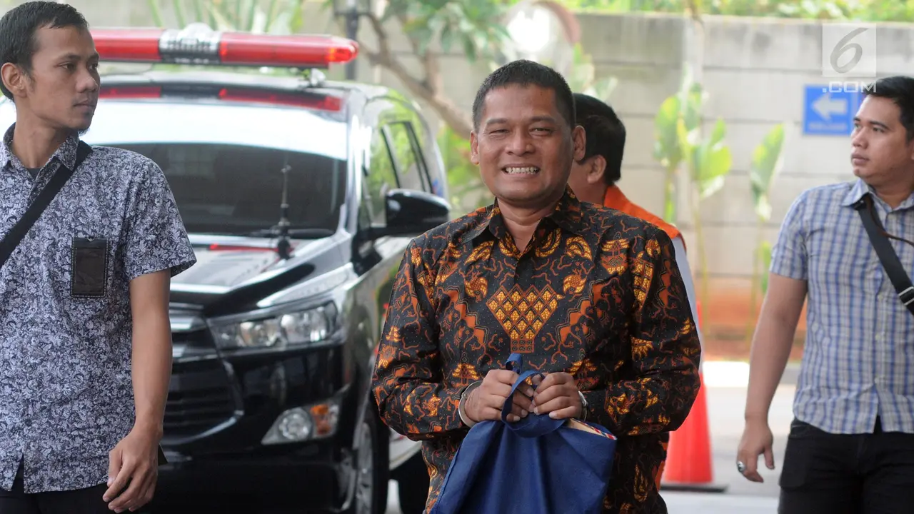 Senyum Rohadi Saat Kembali Diperiksa KPK Terkait Kasus TPPU