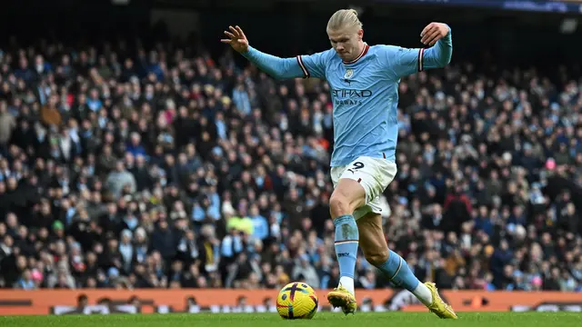 Penampilan Fantastis Erling Haaland saat Hattrick dan Antar Man City Kalahkan Wolves di Liga Inggris