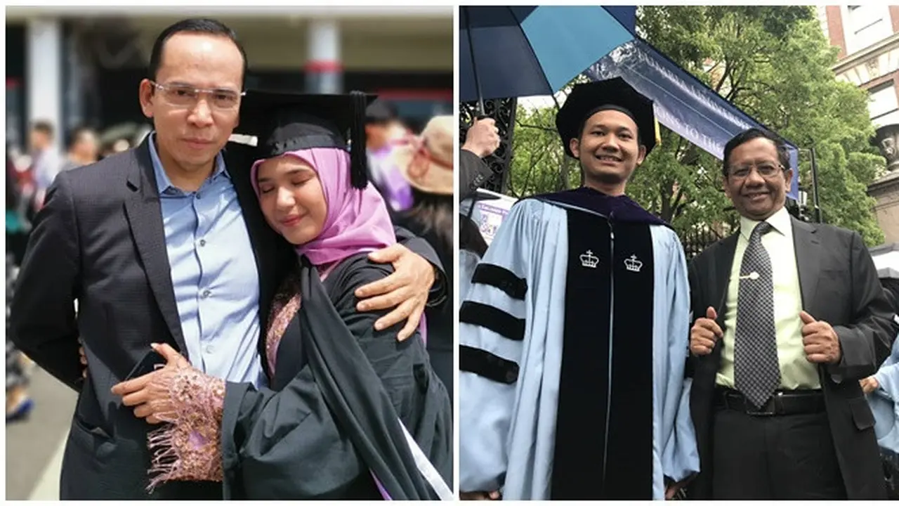 6 Potret Pendidkan Zahwa Nadhira Putri TGB dan Royhan Akbar Anak Mahfud MD