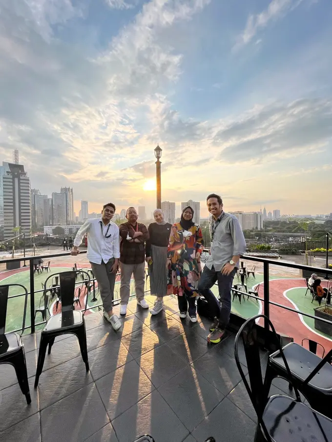 Plaza Semanggi menawarkan buka puasa dengan pemandangan sunset di pusat kota