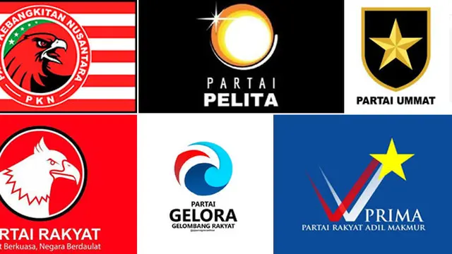 Partai- Partai baru yang berpotensi menjadi peserta pemilu 2024 (Istimewa)