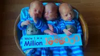 Tiga orang bayi kembar identik bernama Cade, Ian, dan Milo lahir dari rahim Jase pada 5 Desember 2014