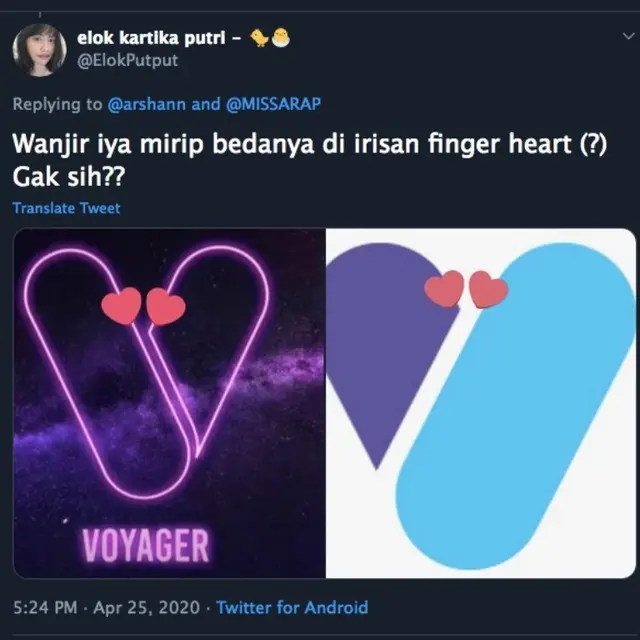 Sumber Inspirasi 2 Brand Berbeda dengan Logo Serupa
