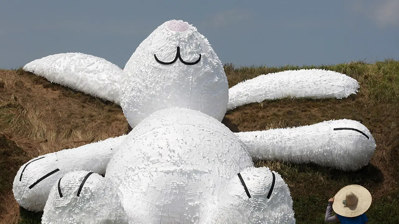 Kelinci raksasa. (Reuters)