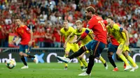 Spanyol vs Swedia, Malam Spesial bagi Sergio Ramos