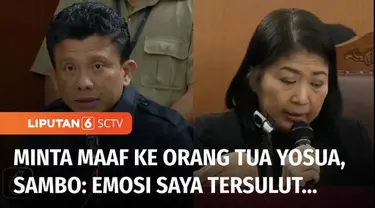 Untuk kali pertama, dua terdakwa pembunuhan Brigadir Yosua, Ferdy Sambo dan Putri Candrawati dipertemukan dengan orang tua Yosua di persidangan. Menjelang sidang ditutup, Sambo dan Putri meminta maaf kepada kedua orang tua Yosua.